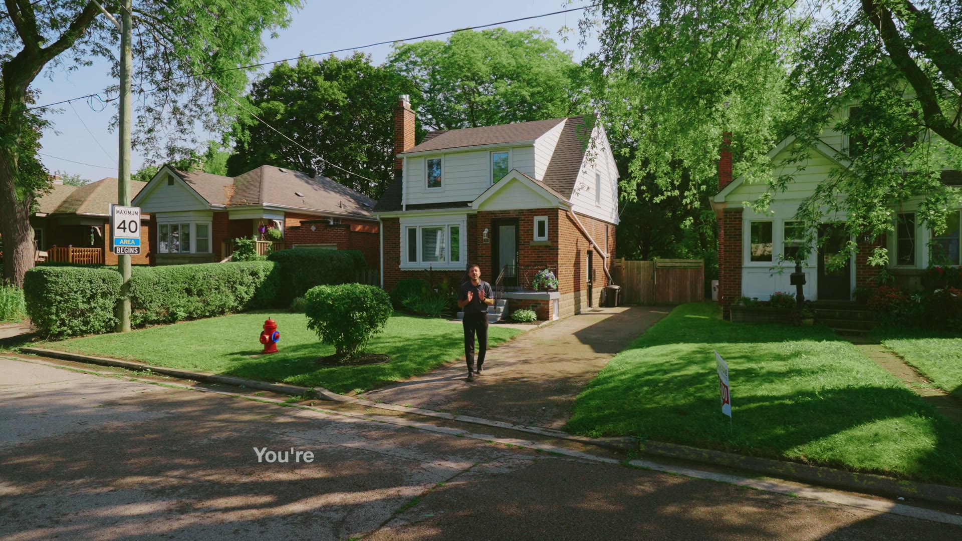 Video tour of the home